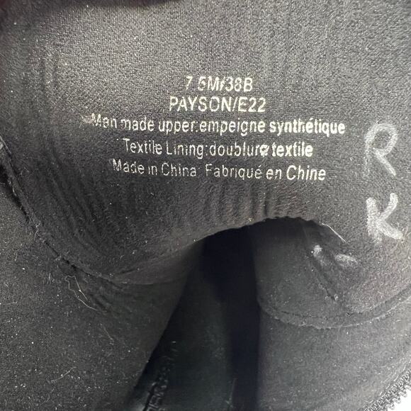 Karl Lagerfeld Boots Woman's 7.5M Black Payson Side Zip Jeweled Ankle Belt  NWOT - Picture 8 of 13